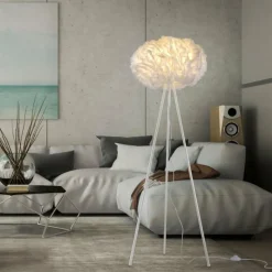 Luminaires Leuchten Direkt Lampadaire Leuchten-Direkt LOLASMART-NAOMI LED Blanc, 1 lumière, Télécommandes