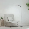 Luminaires Leuchten Direkt Lampadaire Leuchten-Direkt KELLY LED Noir, 1 lumière* Éclairage Led