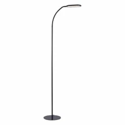 Luminaires Leuchten Direkt Lampadaire Leuchten-Direkt KELLY LED Noir, 1 lumière* Éclairage Led