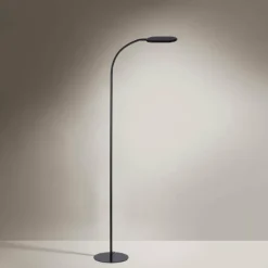 Luminaires Leuchten Direkt Lampadaire Leuchten-Direkt KELLY LED Noir, 1 lumière* Éclairage Led