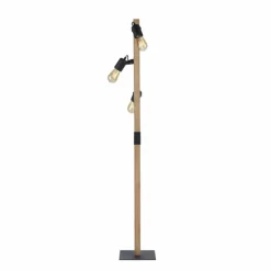 Lampes Vintages & Rétros-Luminaires Leuchten Direkt Lampadaire Leuchten-Direkt CANOP Écru, Noir, 3 lumières