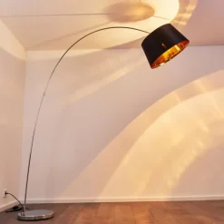 Lampes En Tissu-hofstein Lampadaire Lillby Gris, 1 lumière