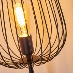 hofstein Lampadaire Luano Noir, 1 lumière