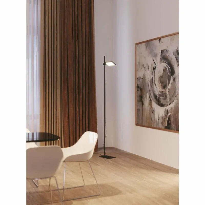 Luce Design Lampadaire Book LED Noir, 1 lumière* Lampadaires Et Lampes Sur Pied