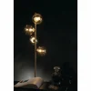 Luce Design Lampadaire NEPTUN Laiton, 4 lumières