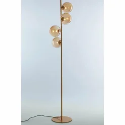 Luce Design Lampadaire NEPTUN Laiton, 4 lumières