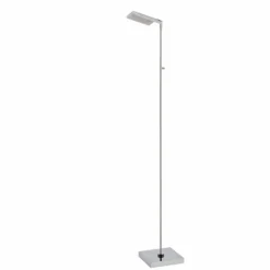 Luminaires Lucide Lampadaire Lucide AARON LED Chrome, 1 lumière* Éclairage Led