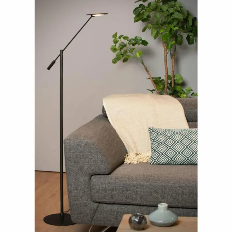 Luminaires Lucide Lampadaire Lucide ANSELMO LED Noir, 1 lumière* Éclairage Led
