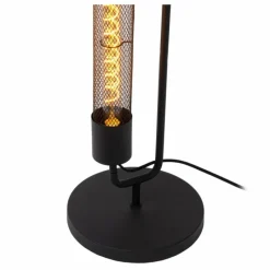 Luminaires Lucide Lampadaire Lucide CALIXT Noir, 2 lumières* Lampadaires Et Lampes Sur Pied