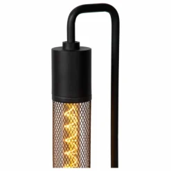 Luminaires Lucide Lampadaire Lucide CALIXT Noir, 2 lumières* Lampadaires Et Lampes Sur Pied
