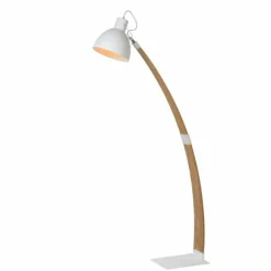 Luminaires Scandinaves-Luminaires Lucide Lampadaire Lucide CURF Blanc, 1 lumière
