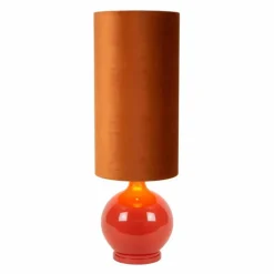 Luminaires Lucide Lampadaire Lucide ESTERAD Orange, 1 lumière