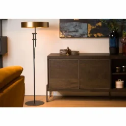 Lampes Dorées-Luminaires Lucide Lampadaire Lucide GIADA Or, 2 lumières