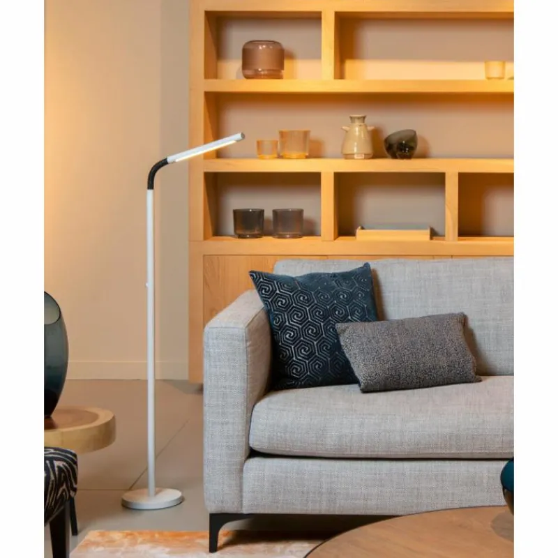 Luminaires Lucide Lampadaire Lucide GILLY LED Blanc, 1 lumière* Éclairage Led