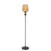 Luminaires Lucide Lampadaire Lucide ILONA Noir, 1 lumière