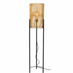 Luminaires Scandinaves-Luminaires Lucide Lampadaire Lucide JANTINE Noir, 1 lumière