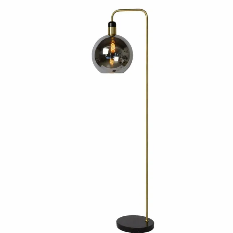 Luminaires Lucide Lampadaire Lucide JULIUS Gris, 1 lumière