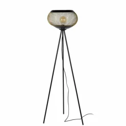 Lampes Dorées-Luminaires Lucide Lampadaire Lucide LUCAS Noir, 1 lumière