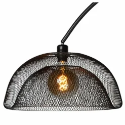 Luminaires Scandinaves-Luminaires Lucide Lampadaire Lucide MESH Noir, 1 lumière