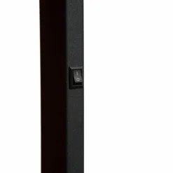 Luminaires Scandinaves-Luminaires Lucide Lampadaire Lucide MIZUKO Noir, 1 lumière