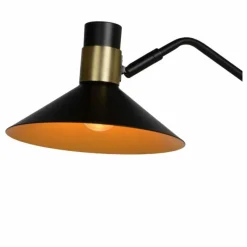 Lampes Dorées-Luminaires Lucide Lampadaire Lucide PEPIJN Noir, 1 lumière