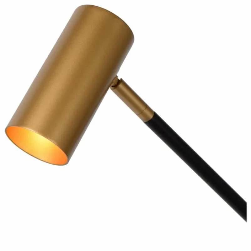 Luminaires Scandinaves-Luminaires Lucide Lampadaire Lucide PHILINE Noir, 1 lumière