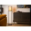 Lampes Dorées-Luminaires Lucide Lampadaire Lucide SANSA Noir, 1 lumière
