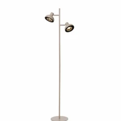 Luminaires Lucide Lampadaire Lucide SENSAS Beige, 2 lumières* Lampadaires Et Lampes Sur Pied