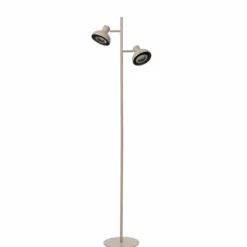 Luminaires Lucide Lampadaire Lucide SENSAS Beige, 2 lumières* Lampadaires Et Lampes Sur Pied