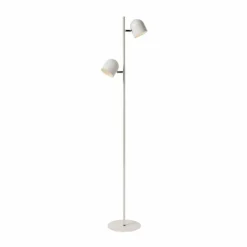Luminaires Rustiques-Luminaires Lucide Lampadaire Lucide SKANSKA LED Blanc, 2 lumières