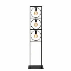 Luminaires Lucide Lampadaire Lucide SUUS Noir, 3 lumières* Lampadaires Et Lampes Sur Pied