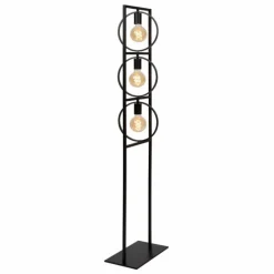 Luminaires Lucide Lampadaire Lucide SUUS Noir, 3 lumières* Lampadaires Et Lampes Sur Pied