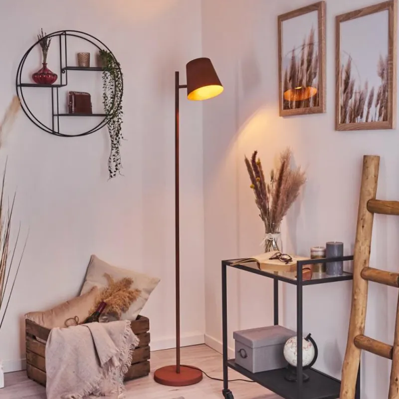 hofstein Lampadaire Lungre Rouille, 1 lumière