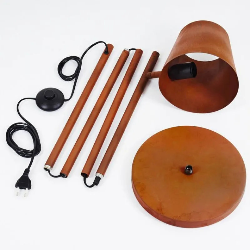 hofstein Lampadaire Lungre Rouille, 1 lumière