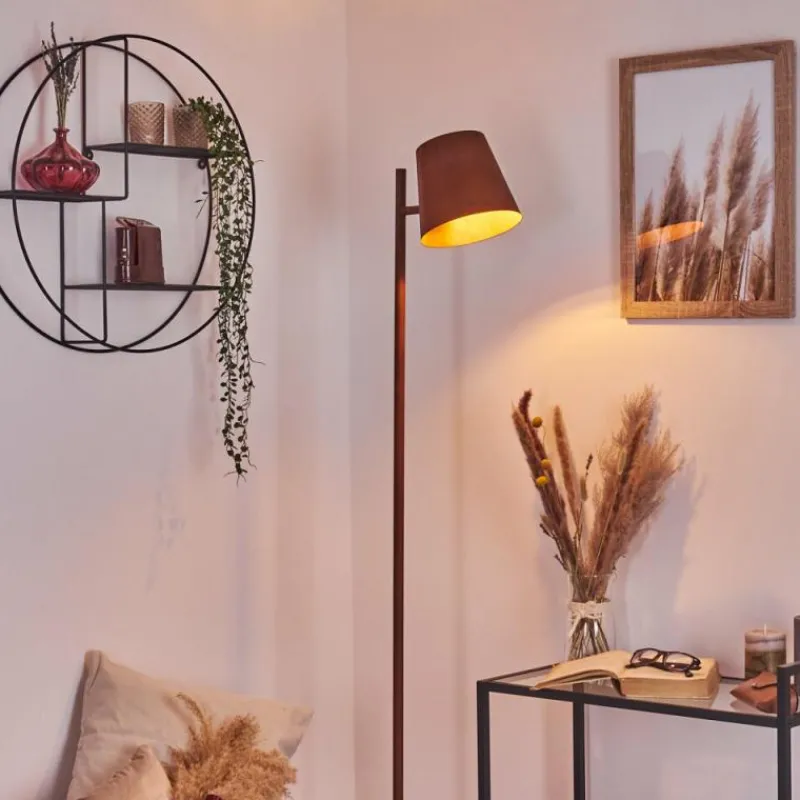 hofstein Lampadaire Lungre Rouille, 1 lumière