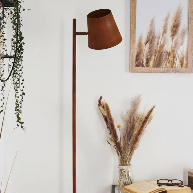 hofstein Lampadaire Lungre Rouille, 1 lumière