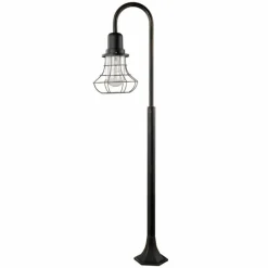 Lampes Dorées-Luminaires Lutec Lampadaire Lutec BIRD Brun, Or, 1 lumière