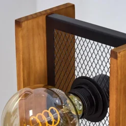 Lampes Vintages & Rétros-hofstein Lampadaire Maahui Écru, Noir, 4 lumières