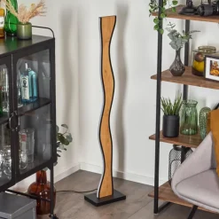 hofstein Lampadaire Malling LED Écru, Noir, Blanc, 1 lumière