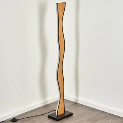 hofstein Lampadaire Malling LED Écru, Noir, Blanc, 1 lumière