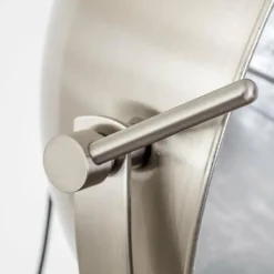 hofstein Lampadaire Maloy Chrome, Nickel mat, 1 lumière* Lampadaires Et Lampes Sur Pied