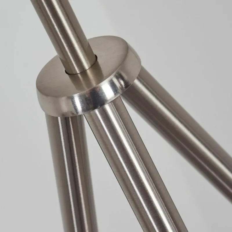 Lampes En Tissu-hofstein Lampadaire Malu Nickel mat, 1 lumière