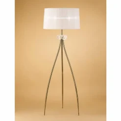 Luminaires Mantra Lampadaire Mantra LOEWE Brun, 3 lumières