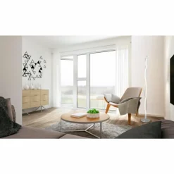 Luminaires Mantra Lampadaire Mantra SAHARA LED Chrome, 1 lumière* Éclairage Led