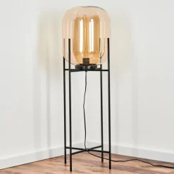 hofstein Lampadaire Manzano Noir, 1 lumière