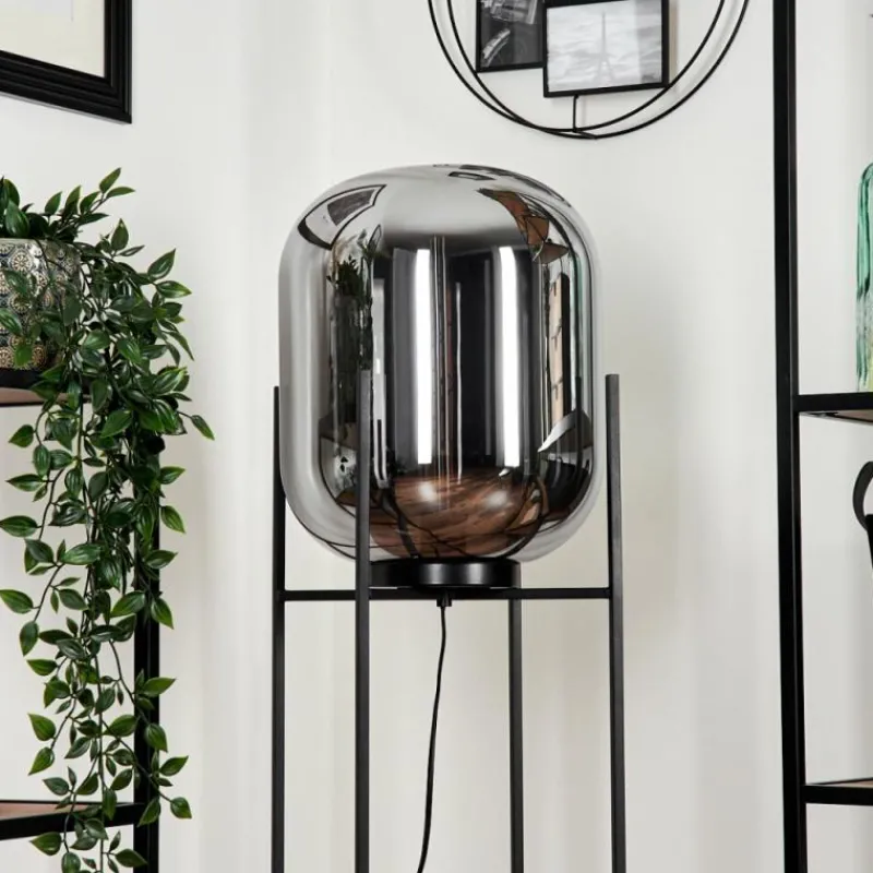 hofstein Lampadaire Manzano Noir, 1 lumière