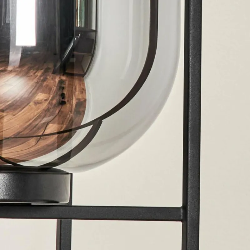 hofstein Lampadaire Manzano Noir, 1 lumière