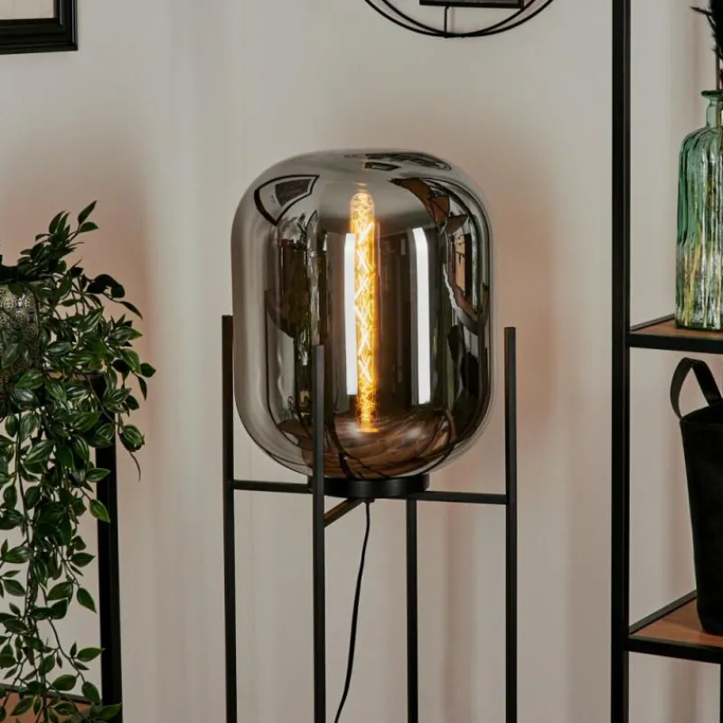 hofstein Lampadaire Manzano Noir, 1 lumière