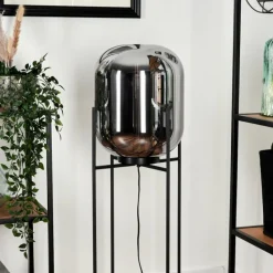 hofstein Lampadaire Manzano Noir, 1 lumière