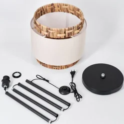 Luminaires Scandinaves-hofstein Lampadaire Marieux Noir, 1 lumière